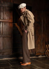 The Bogart Trench Coat - Stone