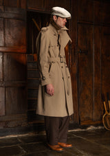 The Bogart Trench Coat - Stone