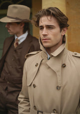 The Bogart Trench Coat - Stone
