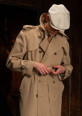 The Bogart Trench Coat - Stone
