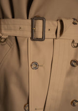 The Bogart Trench Coat - Stone