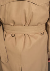 The Bogart Trench Coat - Stone