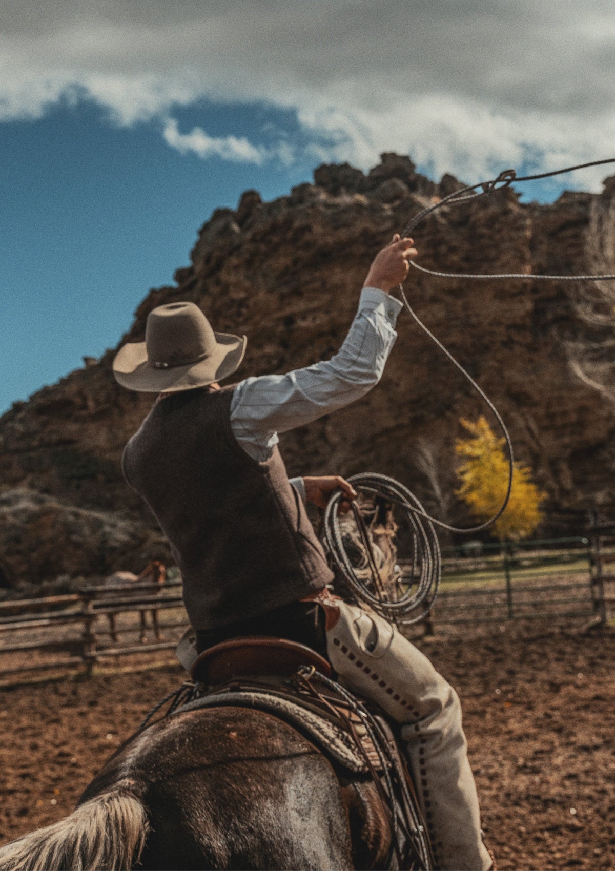 Barstow Wide Brim Fedora - Sand