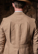Melbrook Pure Linen Jacket - Mushroom