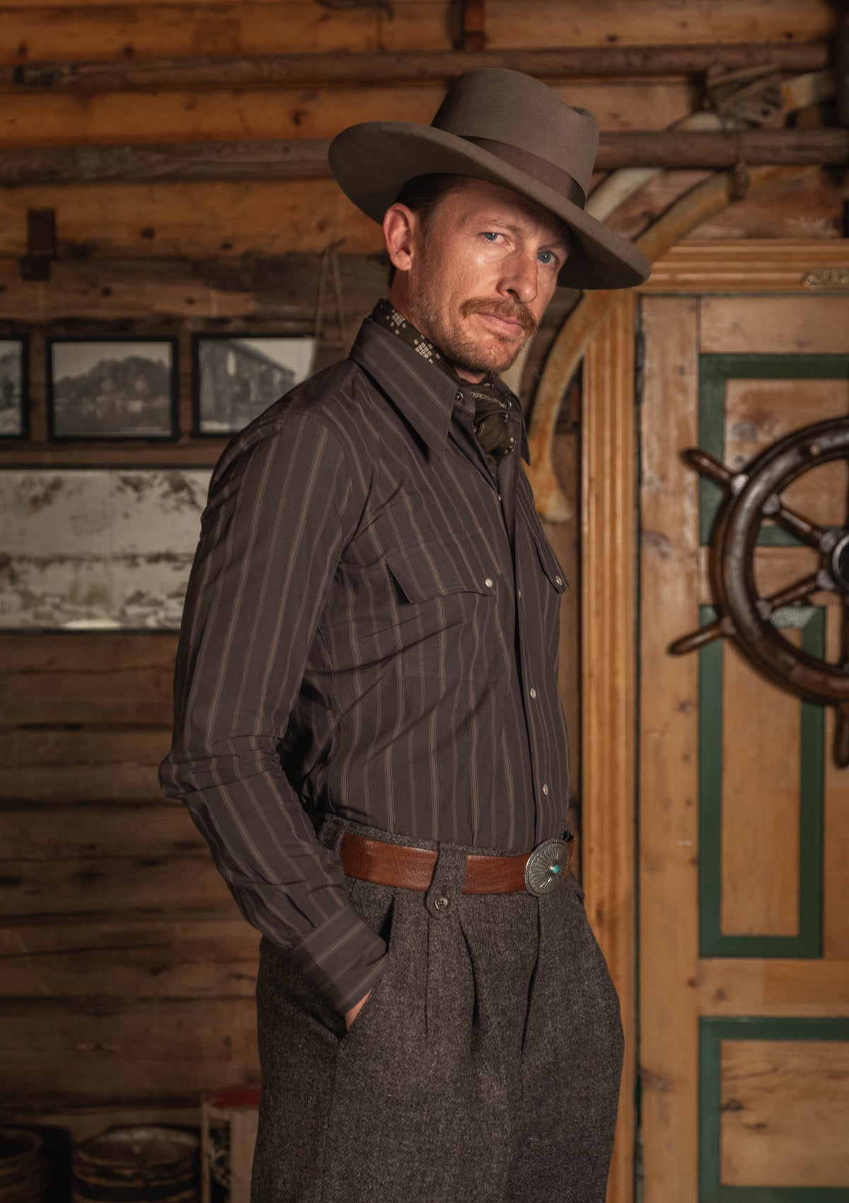 Western Spearpoint Japanese Cotton Shirt - Landry Trail