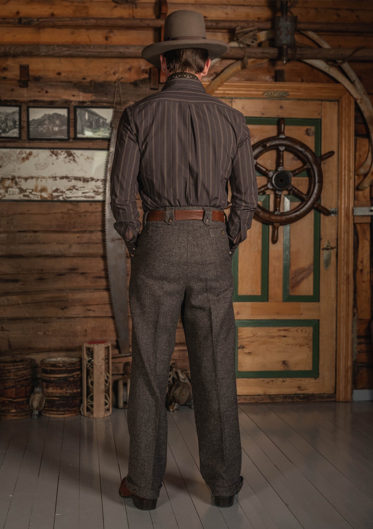 Western Spearpoint Japanese Cotton Shirt - Landry Trail