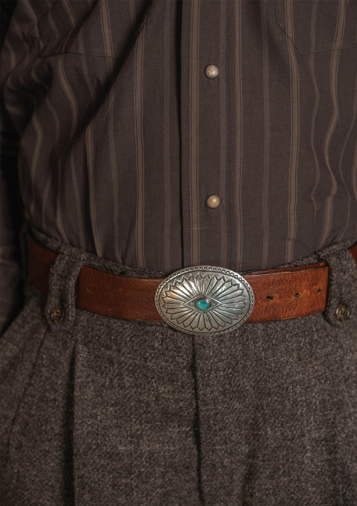 Western Spearpoint Japanese Cotton Shirt - Landry Trail