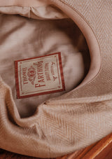 Stanton Baker Boy - (Wide-Width) Thatched Silk Herringbone