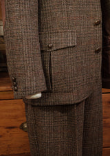 Woodrow Harris Tweed Jacket - Dark Prince Of Wales Check