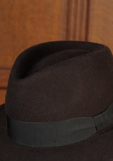 Loxley Wool Fedora - Espresso