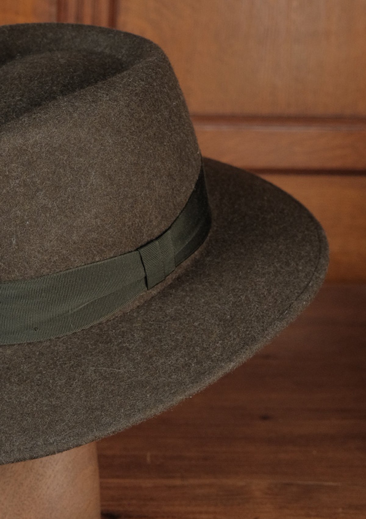 Loxley Wool Fedora - Mossbank