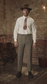 Coleman Harris Tweed Classic Trouser - Highland Mist Check