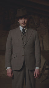 Coleman Jacket - Cement Hopsack