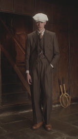 The Coleman Suit - Tobacco Herringbone