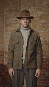 Brower Over Shirt - Harris Tweed