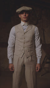 Rivera Waistcoat - Light Prince of Wales