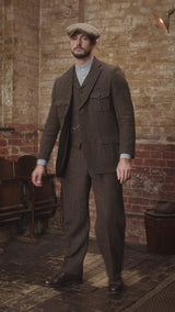 Woodrow Harris Tweed Jacket - Dark Prince Of Wales Check