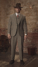 Coleman Harris Tweed Jacket - Highland Mist Check