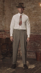 Coleman Harris Tweed Clark Trouser - Highland Mist Check