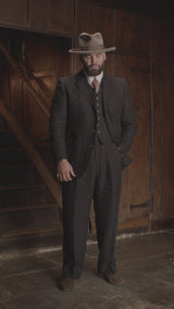 Hawthorne Jacket - Farriers Black Linen