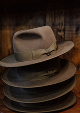 Barbosa Fedora - Rustic Brown