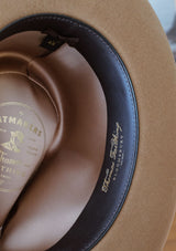 Barstow Wide Brim Fedora - Sand