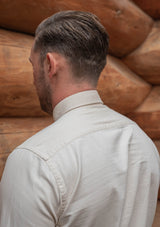 Denim Western Shirt - Cream