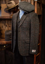 Edison Harris Tweed Jacket - Red Check
