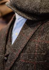 Edison Harris Tweed Jacket - Red Check