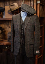 Edison Harris Tweed Jacket - Red Check