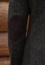 Edison Harris Tweed Jacket - Charcoal Herringbone