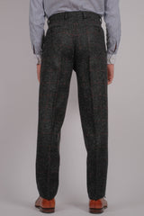 Edison Harris Tweed Trousers - Red Check