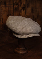 Gower Baker Boy - (Mid-Width) Denim Stripe