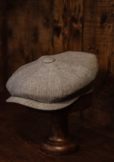 Gower Baker Boy - (Mid-Width) Denim Stripe