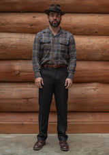 Jack Trouser - Black Flannel